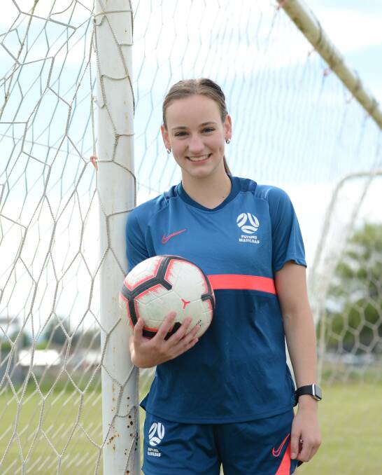 EXCITED: Cushla Rue and her Wellington team-mates will make their A-League Women's debut on Friday. Photo: ANYA WHITELAW