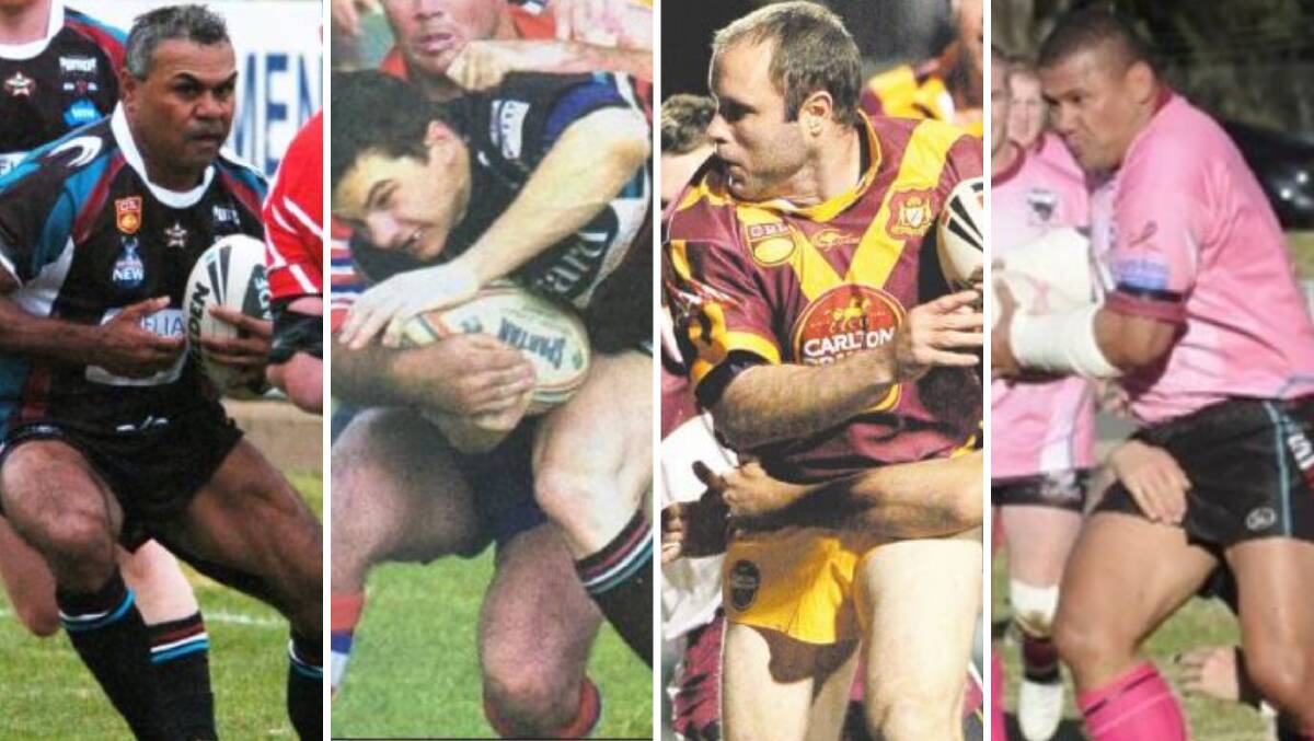 PANTHERS STARS: William 'Bubba' Kennedy, Dan Stuart, Dave Elvy and Stan Latu have all been nominated for Panthers' best team.