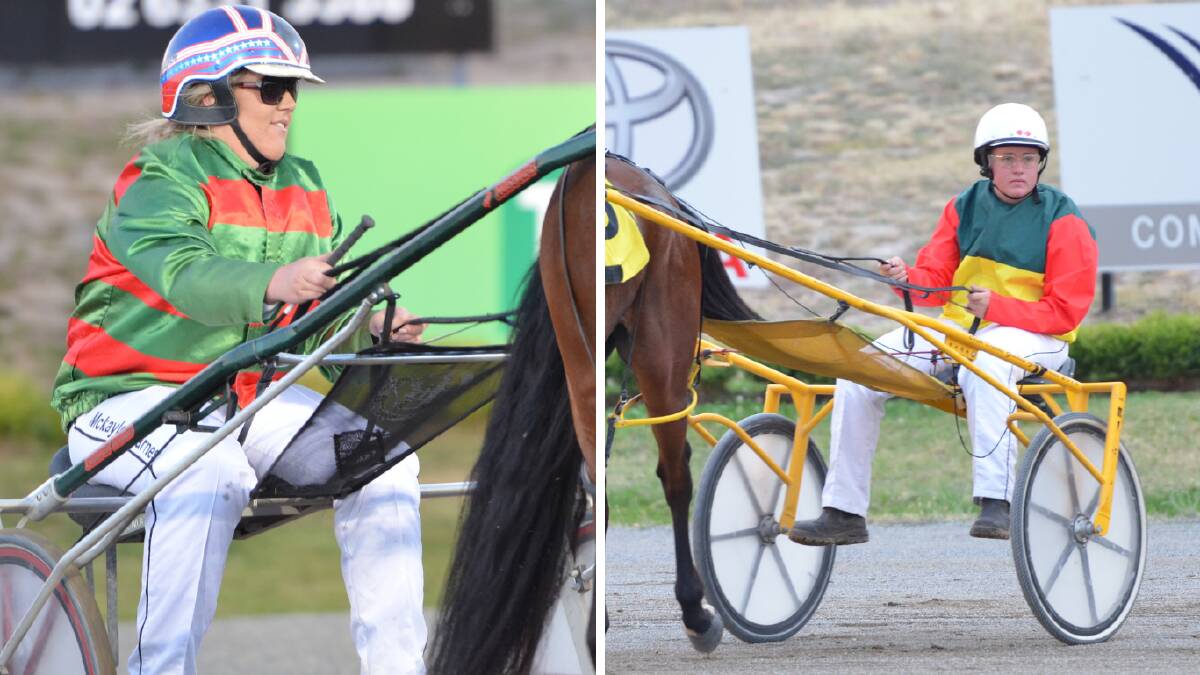 OUR STARS: McKayler Barnes and Justin Reynolds will represent Western Districts in the Rising Stars Series. The Bathurst Paceway will host two heats on Wednesday night.