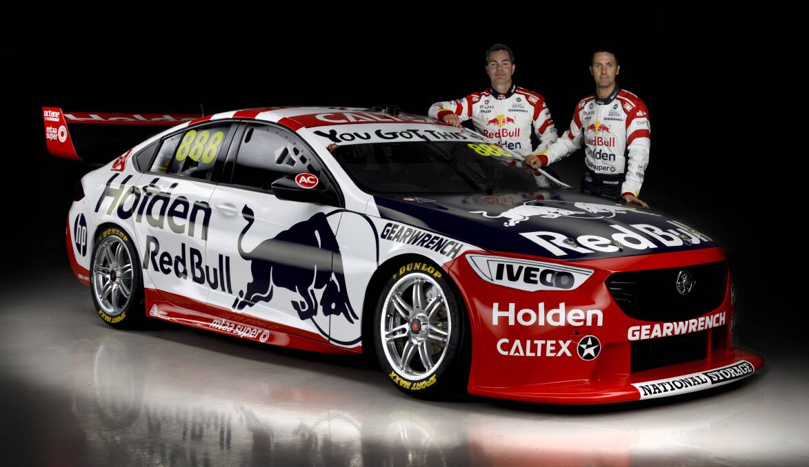 NO WORRIES: Craig Lowndes feels the experience of himself and Jamie Whincup will be an asset in the season-opening enduro.