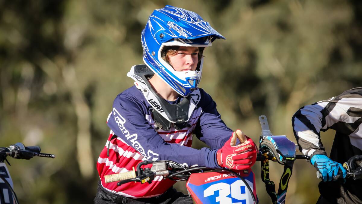 CHASING GOLD: Bathurst's Jack Arrow is aiming to earn a ticket to the King of MX NSW/ACT State Titles in October. Mount Panorama will host the final qualifier. Photo: PETER YANDLE/MY ACTION IMAGES