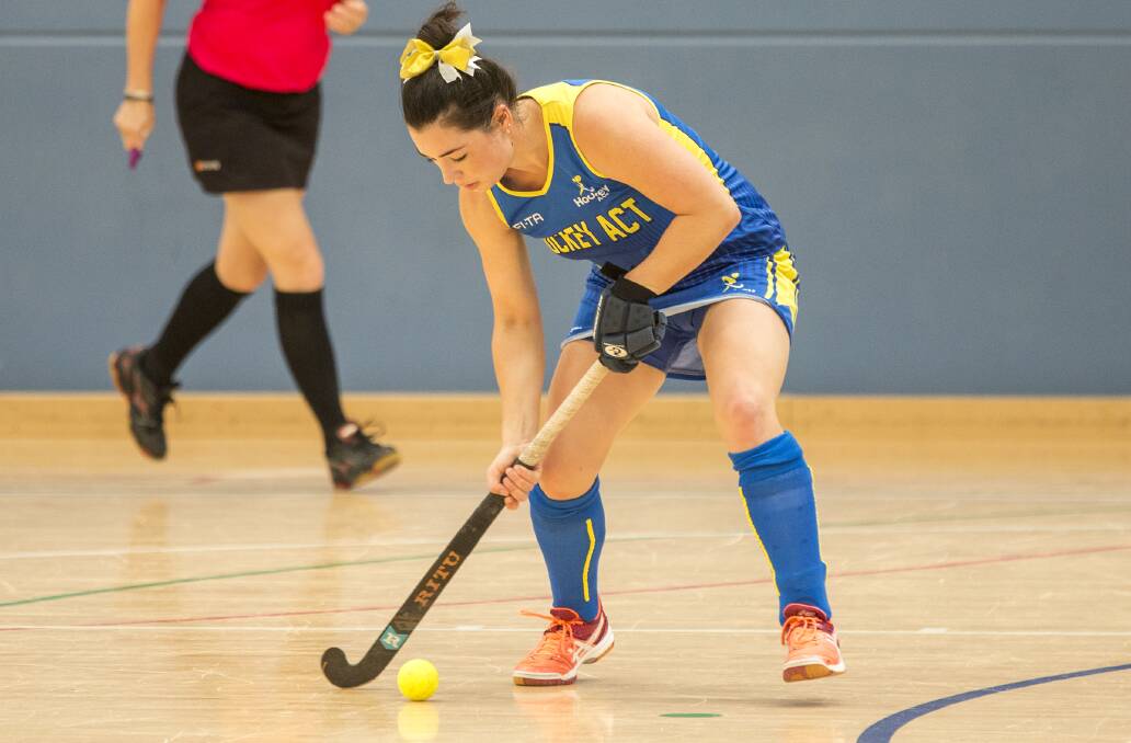 ASSET: Canberra indoor hockey representative Bec Lee will line up for the Bathurst open women's side at the state championships.