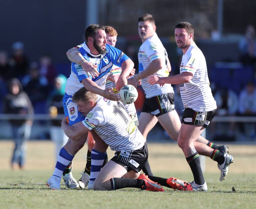 READY TO FIRE: New Saints captain-coach Zac Merritt is keen to see what his men can do in the Bathurst Panthers Knockout. Photo: PHIL BLATCH