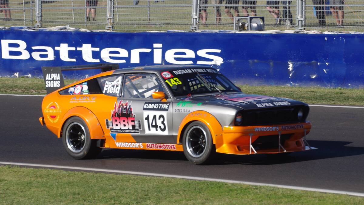 Bathurst driver Harrison Field is part of the Combined Sedans field which is racing as part of the 12 Hour support program. Picture by Warren Hawkless