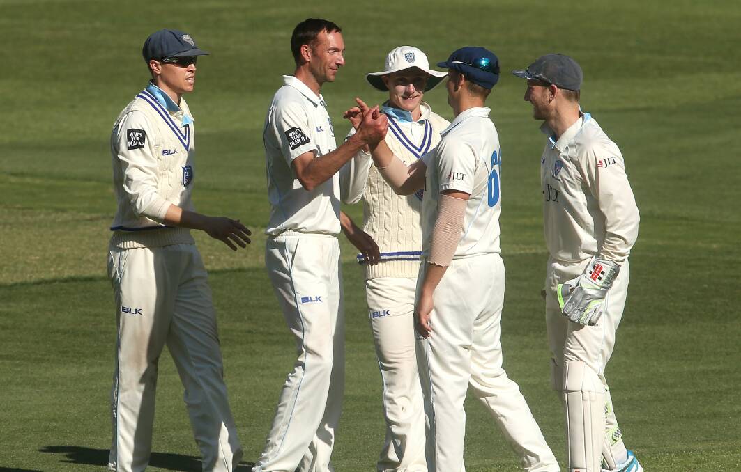 ANOTHER MISSION: Trent Copeland and his NSW team-mates will take on Tasmania at the SCG in their round three Sheffield Shield match. Photo: AAP