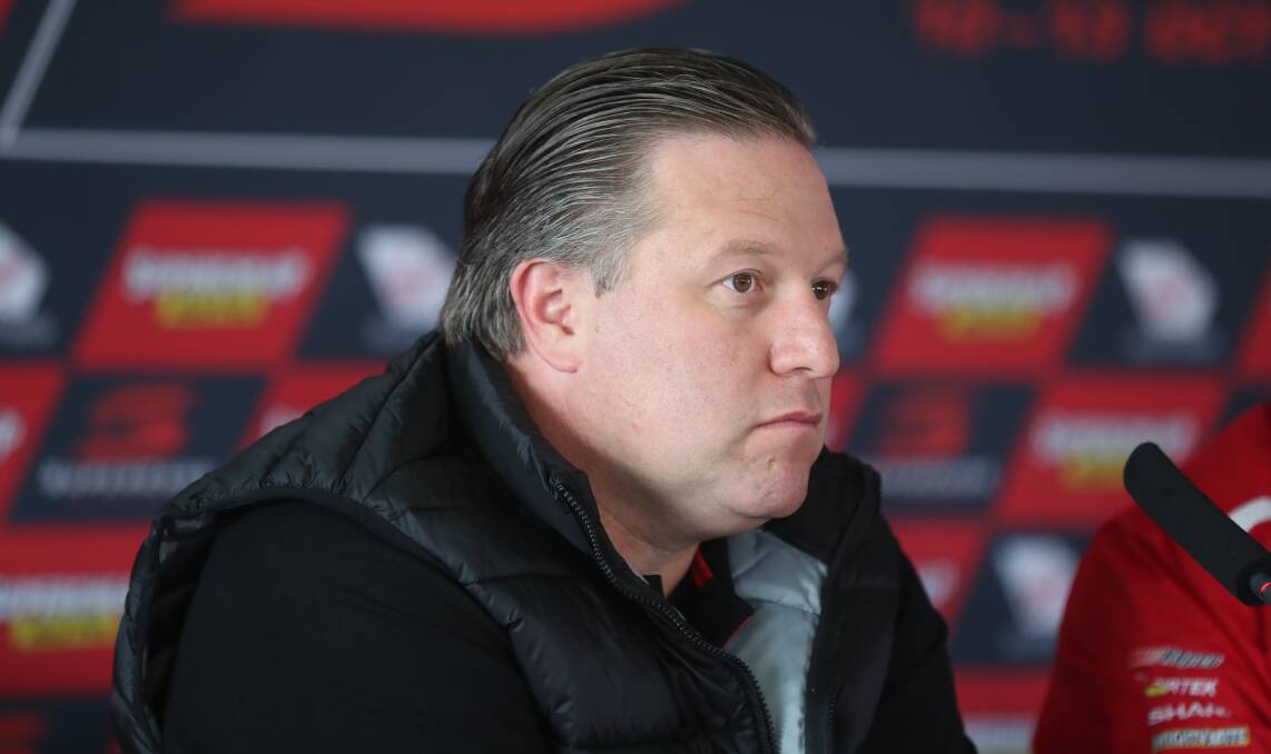 IMPRESSED: Walkinshaw Andretti United co-owner Zak Brown was impressed by the Mount Panorama circuit. Photo: PHIL BLATCH