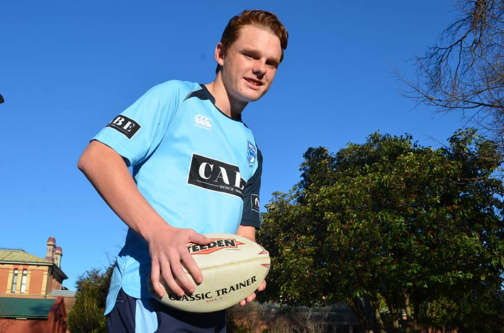 UNBELIEVABLE HONOUR: Noah Griffiths has been selected in the NSW under 18s side which will face Queensland in an origin curtain-raiser.