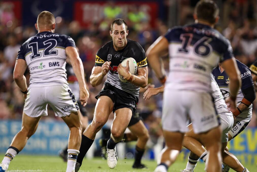 BACK IN BATHURST: Star Dubbo product Isaah Yeo forms part of the Penrith Panthers outfit which will play Manly in Bathurst on Saturday night. Photo: NRL IMAGERY