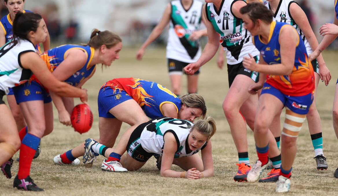 SAME OPPONENT, DIFFERENT RESULT: The Lady Bushrangers beat Dubbo on grand final day in 2017, but the Demons hold bragging rights for this season after downing the Bathurst side on Saturday.