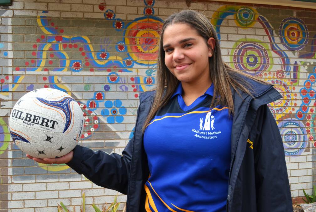 PROUD MOMENT: Bathurst teenager Hannah-Lee Williams has been selected in the Netball NSW First Nations emerging talent team. Photo: ANYA WHITELAW
