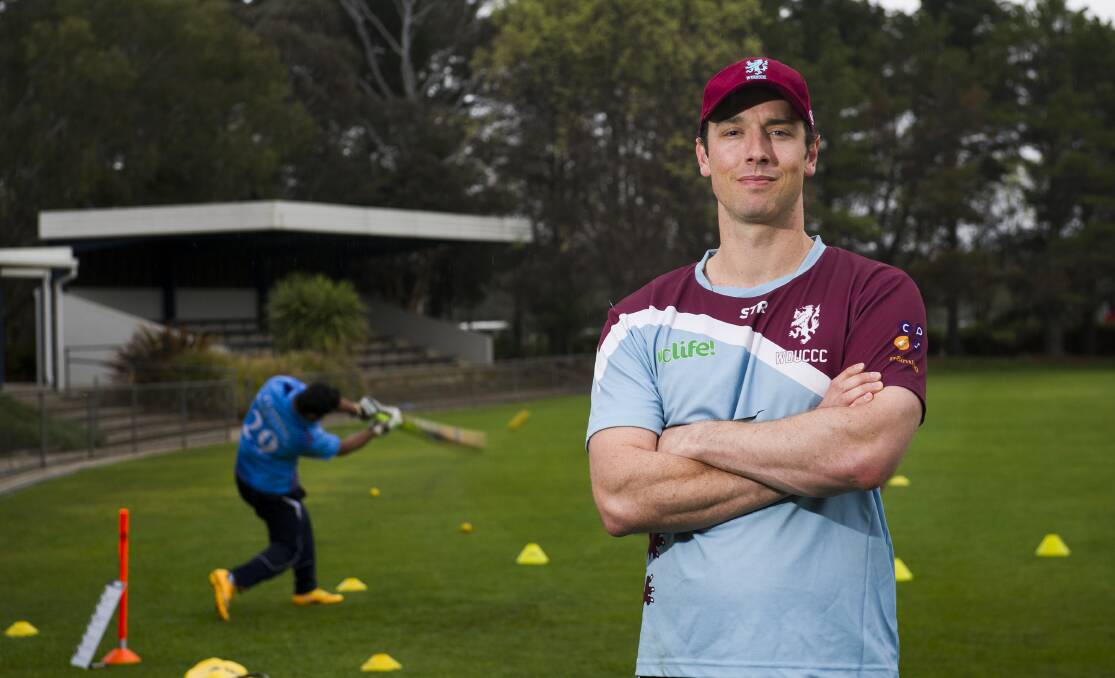 FULL FOCUS: Blake Dean has retired from playing but will continue on with his cricket coaching.