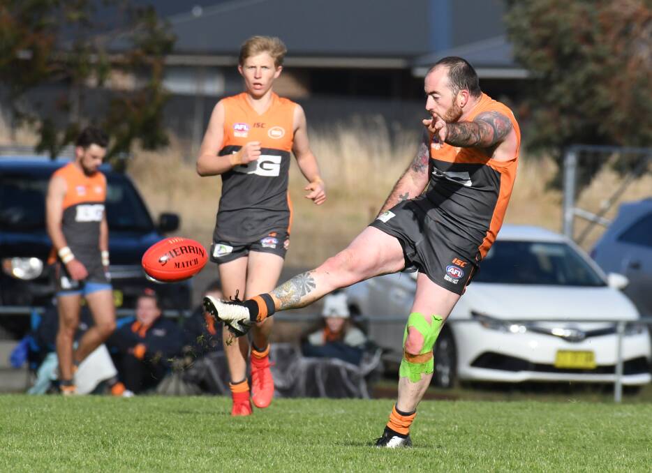 LEADER: Shaun Noyen will captain the Bathurst Giants in the 2020 AFL Central West competition. It will commence on July 18.
