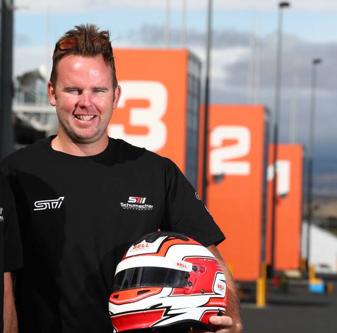 EXCITING: Michael Anderson will race in the Super3 Series next year.