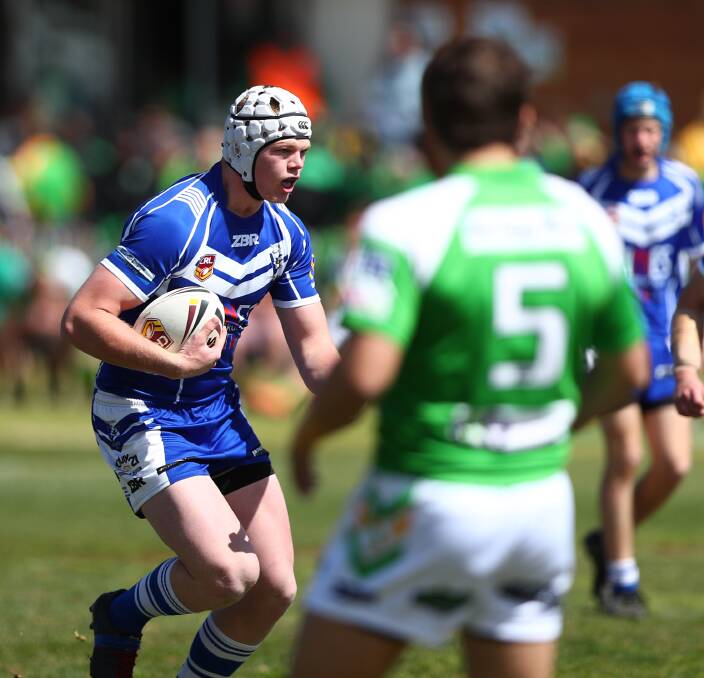 FINGERS CROSSED: Former St Pat's league star Riley Cheshire is hoping he sees some game time with Mounties in 2020. Photo: PHIL BLATCH