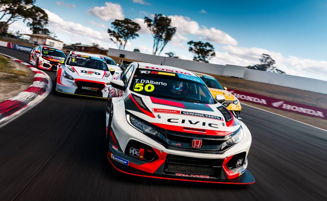 SUNDAY SPRINT: The TCR Series will conduct sprint races at Mount Panorama in November. Photo: TCR AUSTRALIA