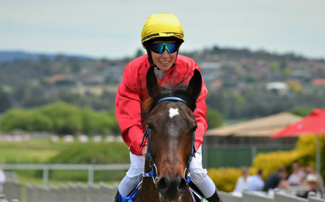 TOP JOB: Kath Bell-Pitomac notched up her 80th winning ride on Saturday. Photo: ANYA WHITELAW
