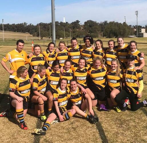 TITLE HOPEFULS: After making their return to the Central West competition this season, the CSU women now find themselves in the grand final. Photo: CONTRIBUTED