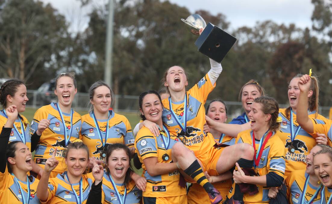 CSU Yellow hold off a relentless attack from fellow CSU Blue's to win the New Era Cup league tag grand final. Photos: PHIL BLATCH