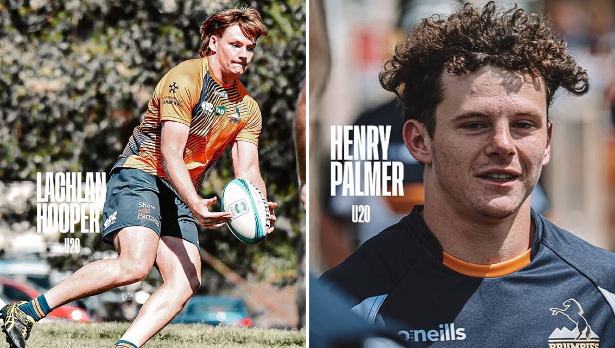 Since their days as Bathurst Bulldogs, both Lachlan Hooper and Henry Palmer have gone on to be part of the ACT Brumbies set up. They're now inline for Junior Wallabies selection.