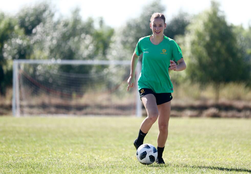 INTERNATIONAL DUTIES: Bathurst soccer star Cushla Rue is in Manilla as part of the Australian under 23s side which will compete in the AFF Womens Championships. Photo: ANYA WHITELAW
