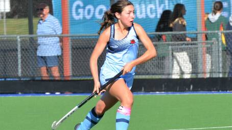 STEPPING UP: After skippering the NSW under 15s to national gold last year, Lily Kable has been selected in the Australian under 16 development team which will tour Europe. Photo: ANYA WHITELAW