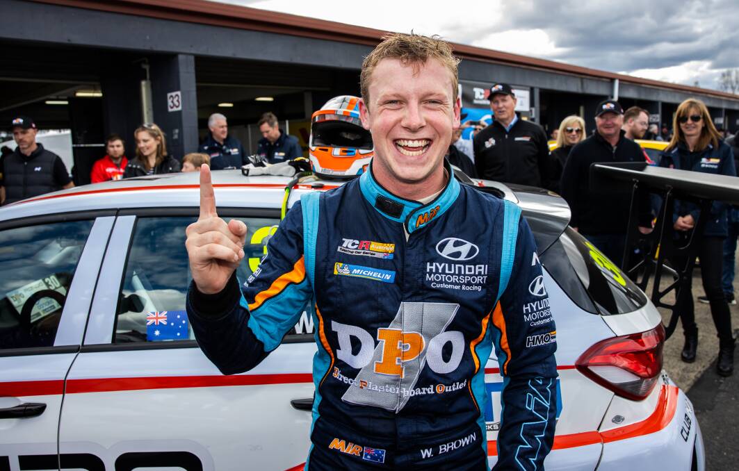 KEEN: Will Brown is yet to confirm what his plans for 2020 are, but he would love to race in the TCR series once more. That series will form part of the new Mount Panorama event. Photo: TCR AUSTRALIA
