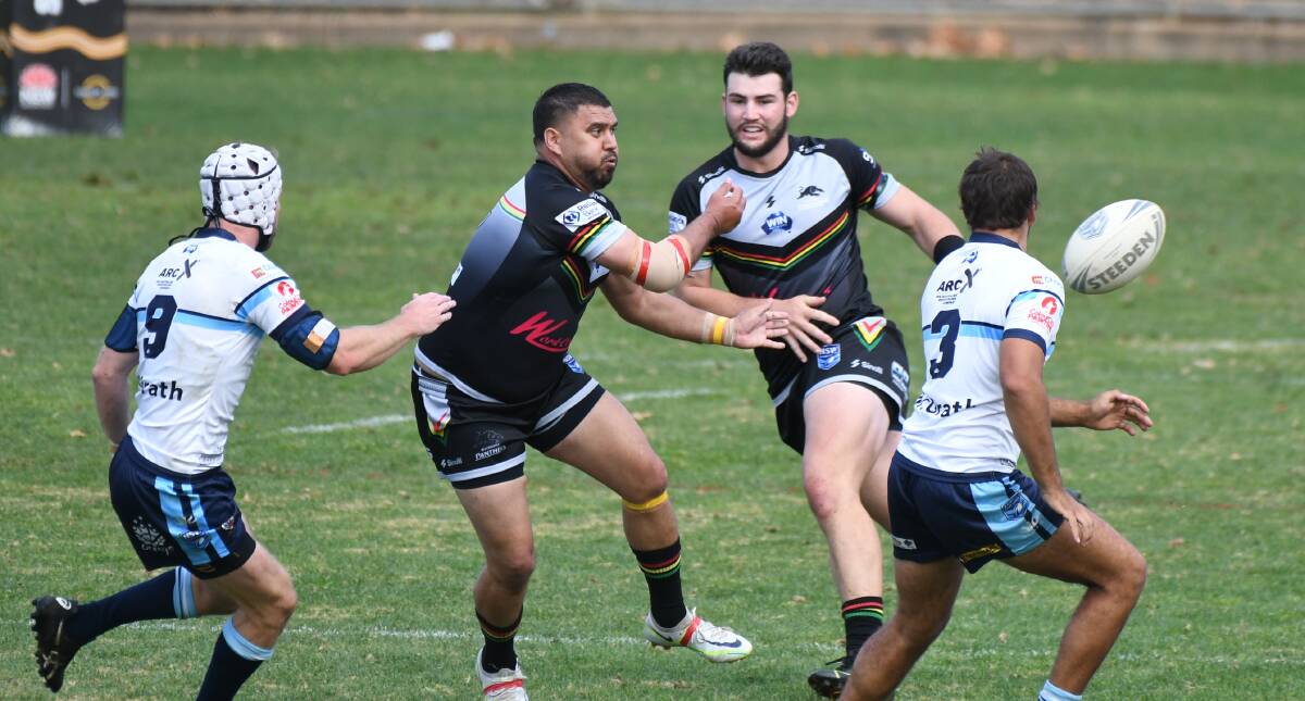 CREATING: Willie Wright has impressed since his return to Bathurst Panthers' first grade ranks this season. Photo: CHRIS SEABROOK