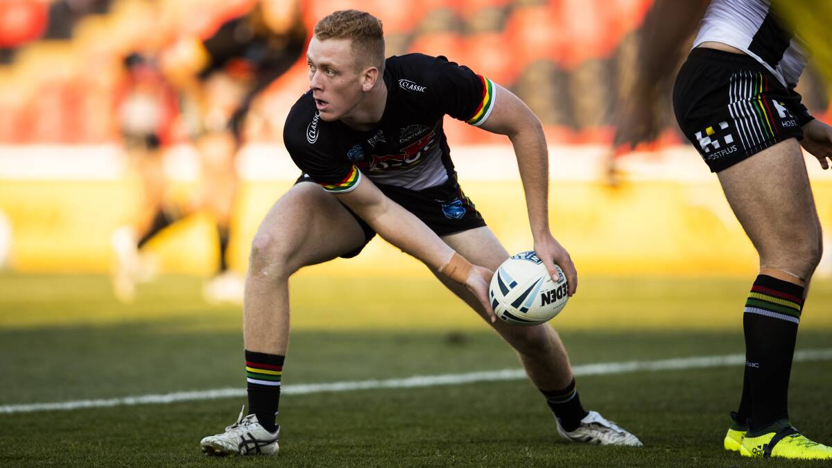 WAITING: He trained with Penrith's NRL squad during the pre-season, but it is uncertain what competition Adam Fearnley will contest in 2020. Photo: PENRITH PANTHERS