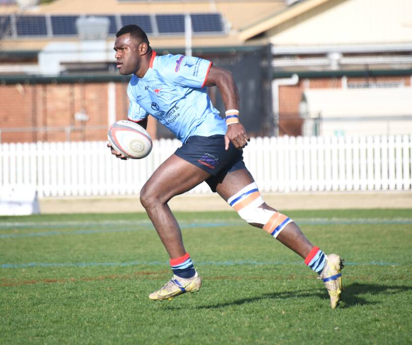 THREAT: Ratu Roko has been one of Dubbo's most consistent players during 2022. Photo: AMY McINTYRE