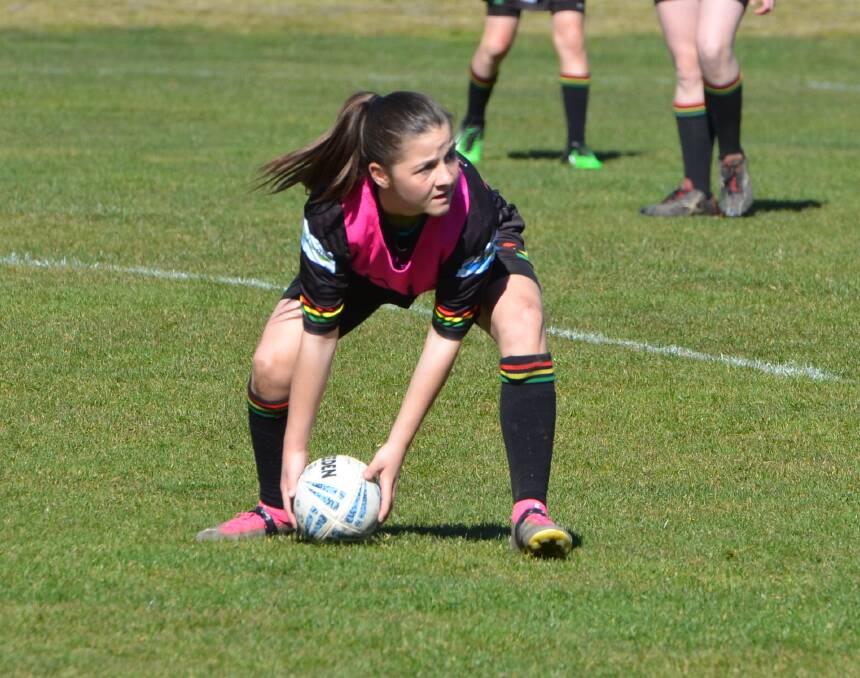 REPRESENTATIVE DUTY: Bathurst Panthers' Freya Hodges will line up in the Group 10 under 14s league tag side. Photo: ANYA WHITELAW