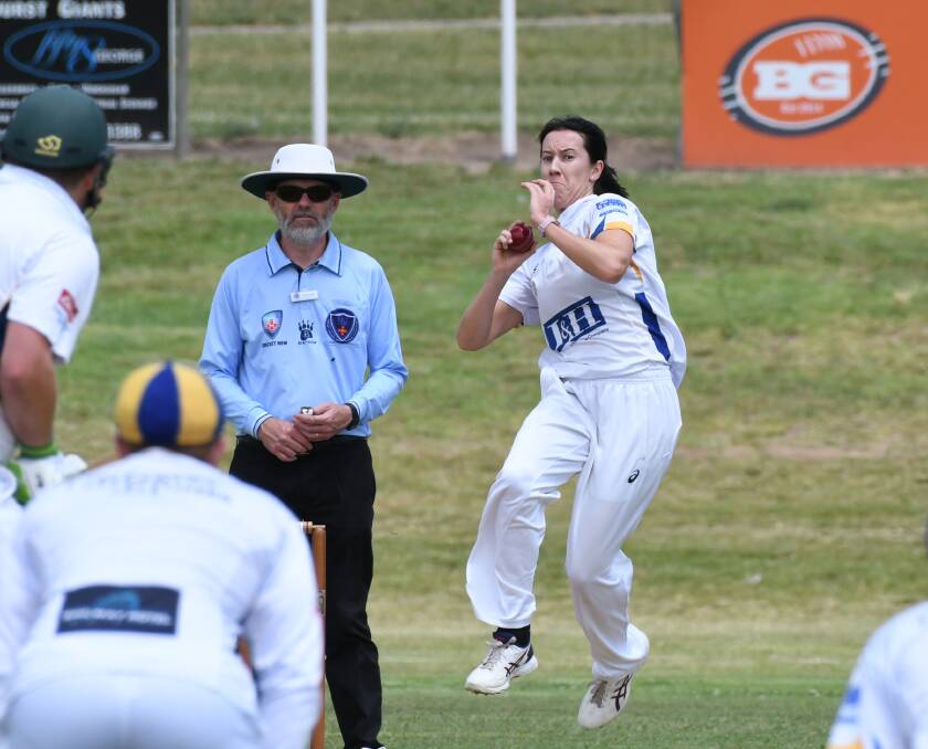 READY TO BREAK-ERS FREE: Bathurst all-rounder Lisa Griffith has been named in the NSW squad for their season-opener double-header against Victoria. Photo: CHRIS SEABROOK