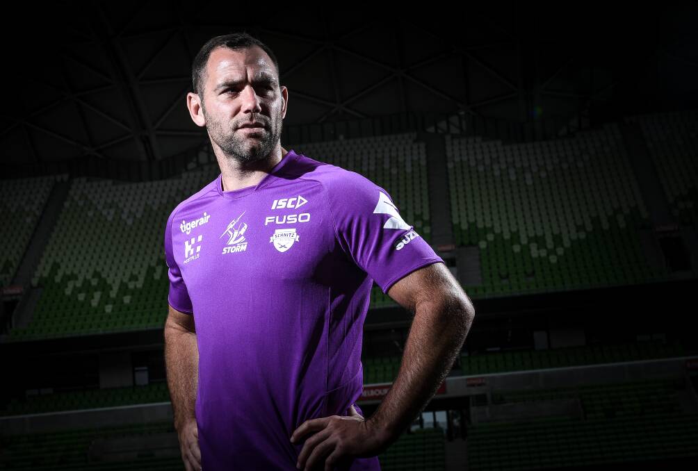 SIGNED UP: Cameron Smith could line up for Storm in Bathurst.