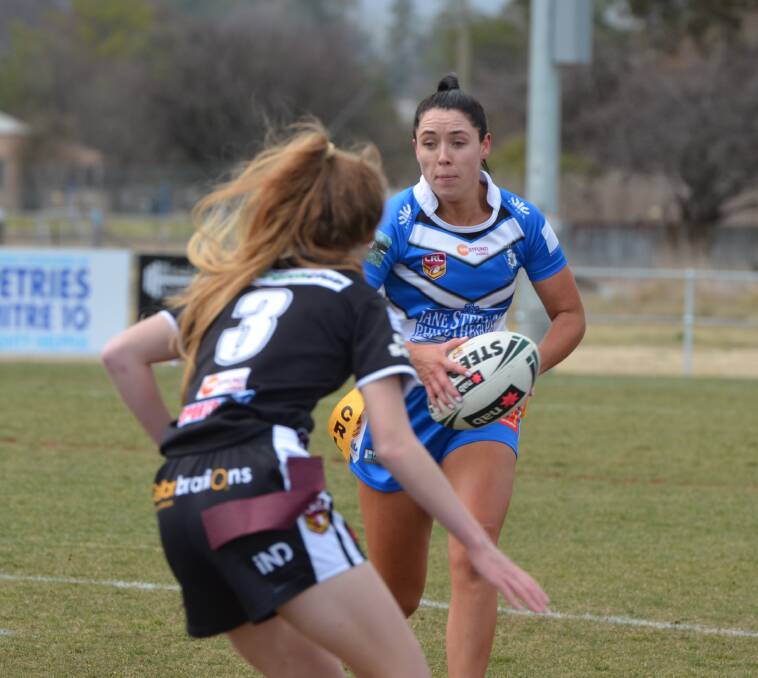 NEW ROLE: While not playing in the blue and white herself, Meredith Jones will coach the under 18 St Pat's league tag side this season. Photo: ANYA WHITELAW