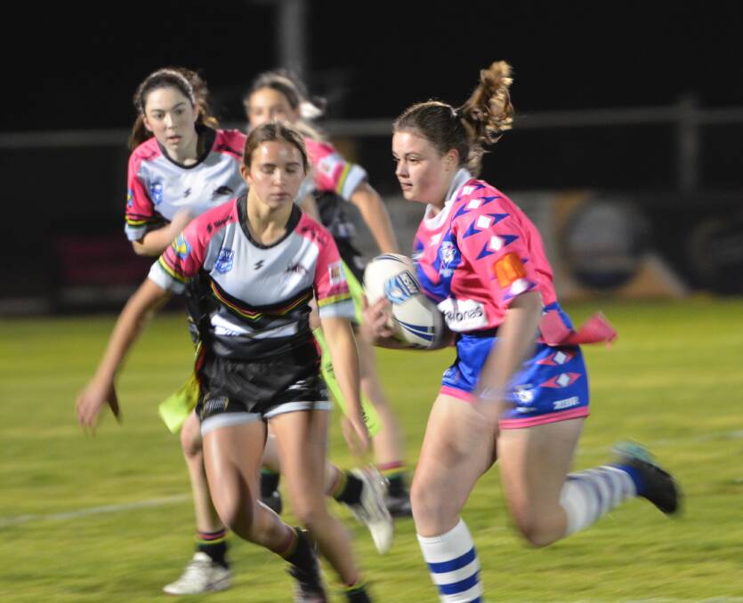 CLASSIC DERBY: The under 17 Saints held off Bathurst Panthers in their Group 10 Junior Rugby League clash on Friday. Photos: ANYA WHITELAW