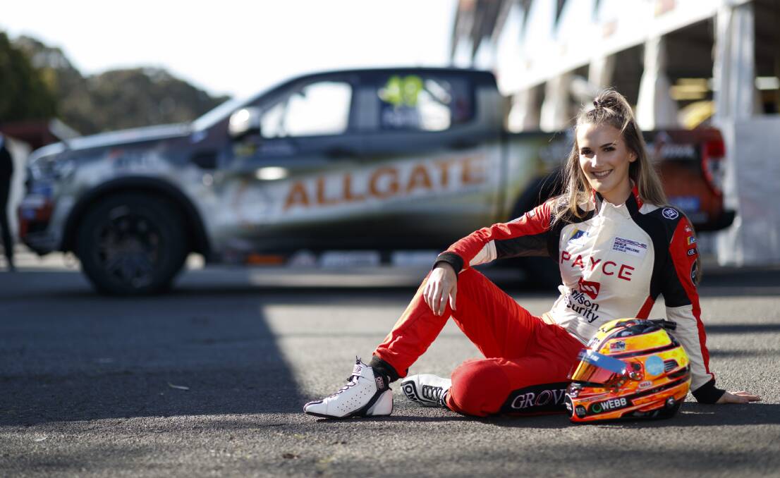 SUPER EXPERIENCE: Chelsea Angelo will make her ECB SuperUtes Series debut at Bathurst next week. Photo: SUPERCARS AUSTRALIA
