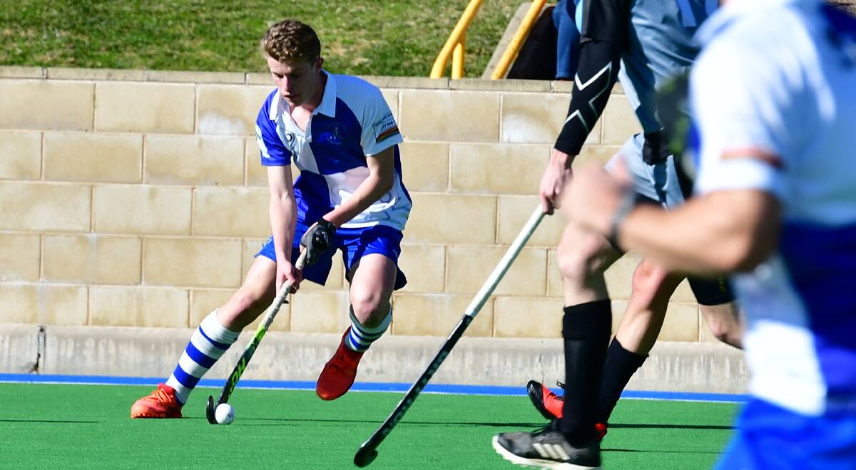 NEW JOB: St Pat's young gun Fletcher Norris will coach the Bathurst under 15 boys side in the division two Hockey NSW Indoor State Championships.