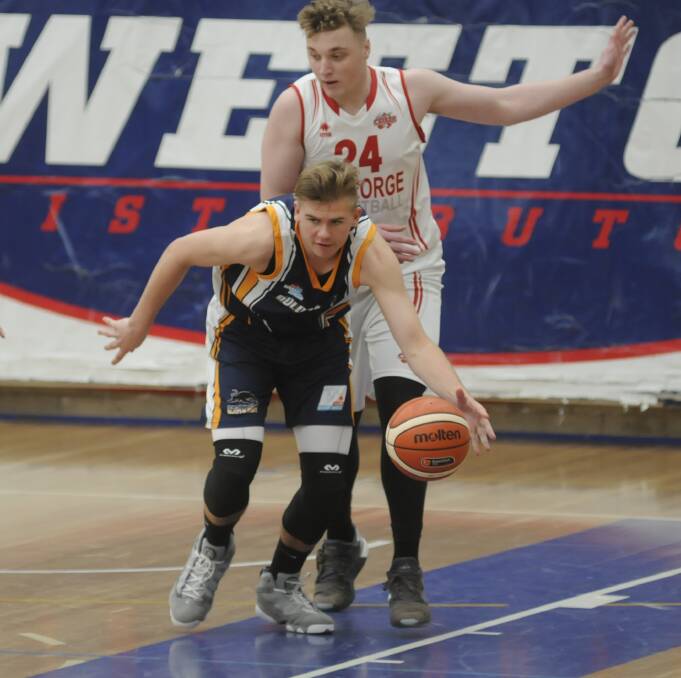 ZAK ATTACK: Zak Simons will look to lead by example for the Bathurst Goldminers in Saturday's semi-final against the Illawarra Hawks at Maitland. Photo: CHRIS SEABROOK