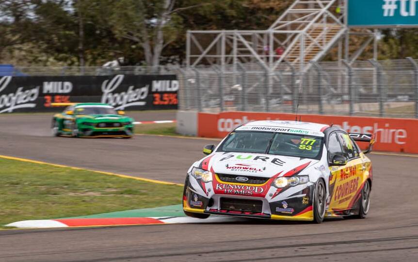BATHURST BOUND: Declan Fraser will run the Anderson Motorsport Ford Falcon FG in the Super3 series at Mount Panorama. Photo: ANDERSON MOTORSPORT