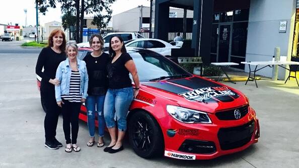 WOMAN'S TOUCH: Females play an important role for Bathurst 6 Hour competitors Krincorp Racing Team.