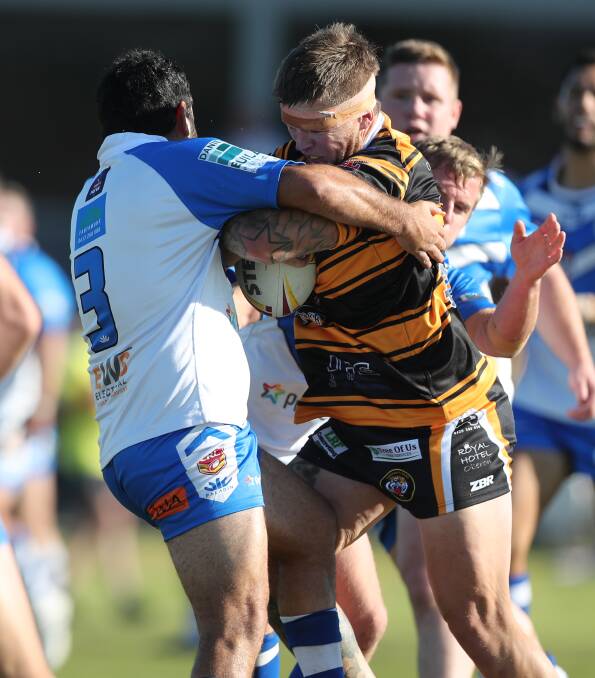 MOVING ON: Second rower Andy Adams is one of the Tigers who will play for a new club in season 2020.