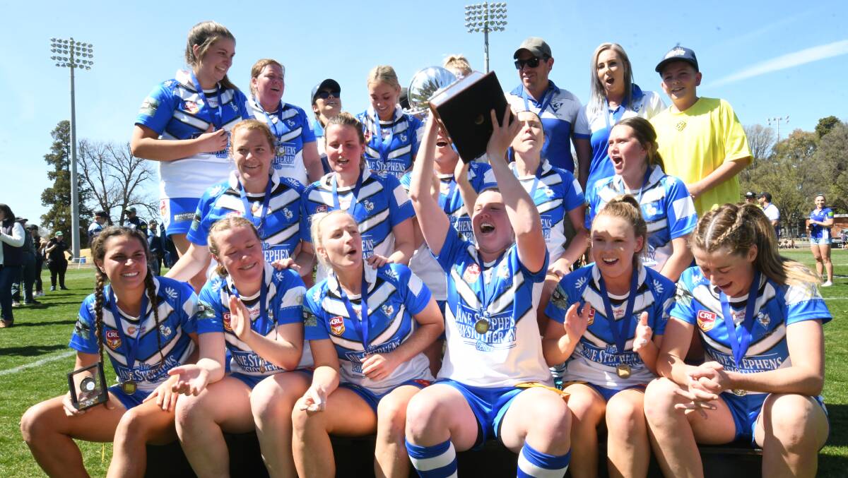 YOU BEAUTY: When St Pat's won last year's Group 10 league tag grand final it marked their second undefeated season and third consecutive premiership. Photo: CHRIS SEABROOK