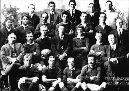 FIRST PREMIERS: The Our Boys side of 1913 who won the first ever Bathurst Rugby League premiership. The team included Pat Chifley, the brother of Ben Chifley.