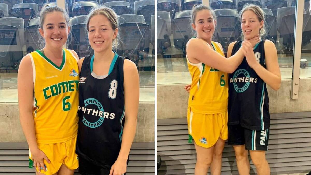 TALENTED DUO: Emily (Sydney Comets) and Sara (Penrith Panthers) Matthews will play in the Championship Women's league. 