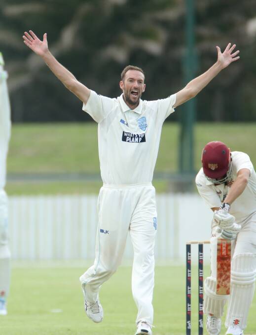 SEEING RED: Trent Copeland has stressed the importance Sheffield Shield plays in the status of Australia's Test team.