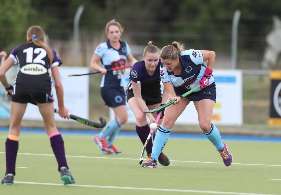 Lithgow Panthers beat Souths 5-2 in women's Premier League Hockey. Photos: PHIL BLATCH