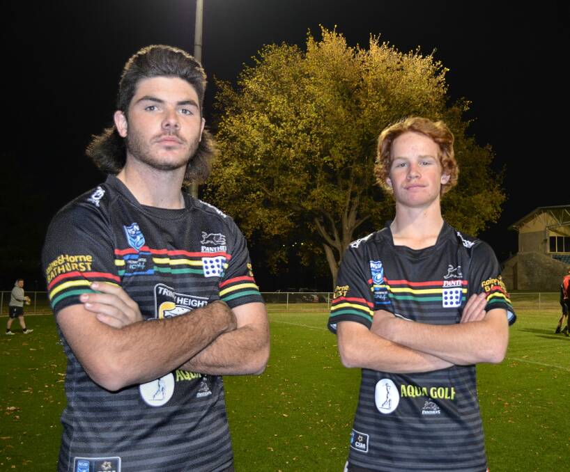 LEADERS: Bathurst Panthers duo John Mackay and Jackson Carter have been named as the captain and vice-captain respectively of the Group 10 under 18s side which will take on Group 11.