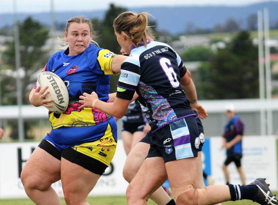 RETURNING: Front rower Molly Kennedy will play for the Panorama Platypi opens again this season. Photo: JOHN FITZGERALD