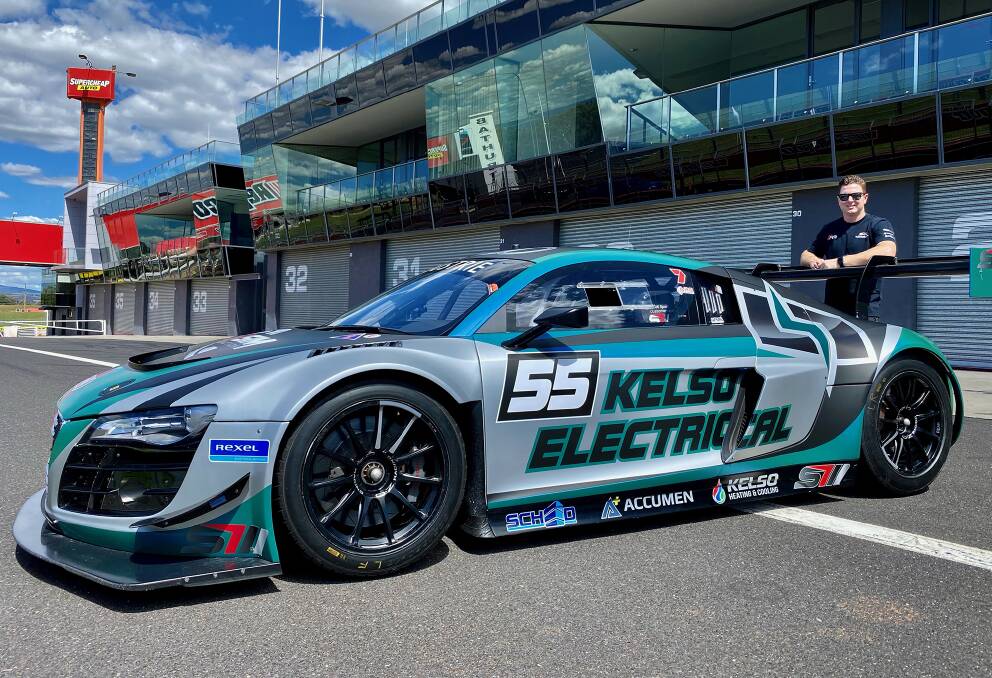 DASHING DEBUT: This season is the first time Bathurst driver Brad Schumacher has raced in a national series and he heads to the final round as leader of his class.
