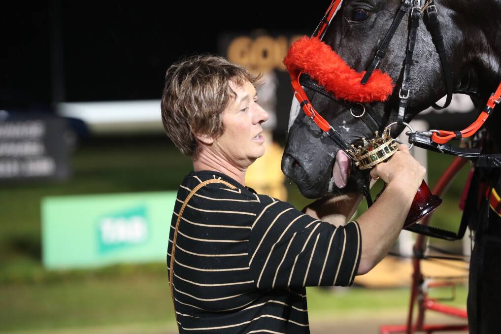 HUNTING AGAIN: Trainer Marg Lee won a Gold Crown trophy with Jilliby Nitro, now she's hunting for another Group 1 prize. Photo: PHIL BLATCH