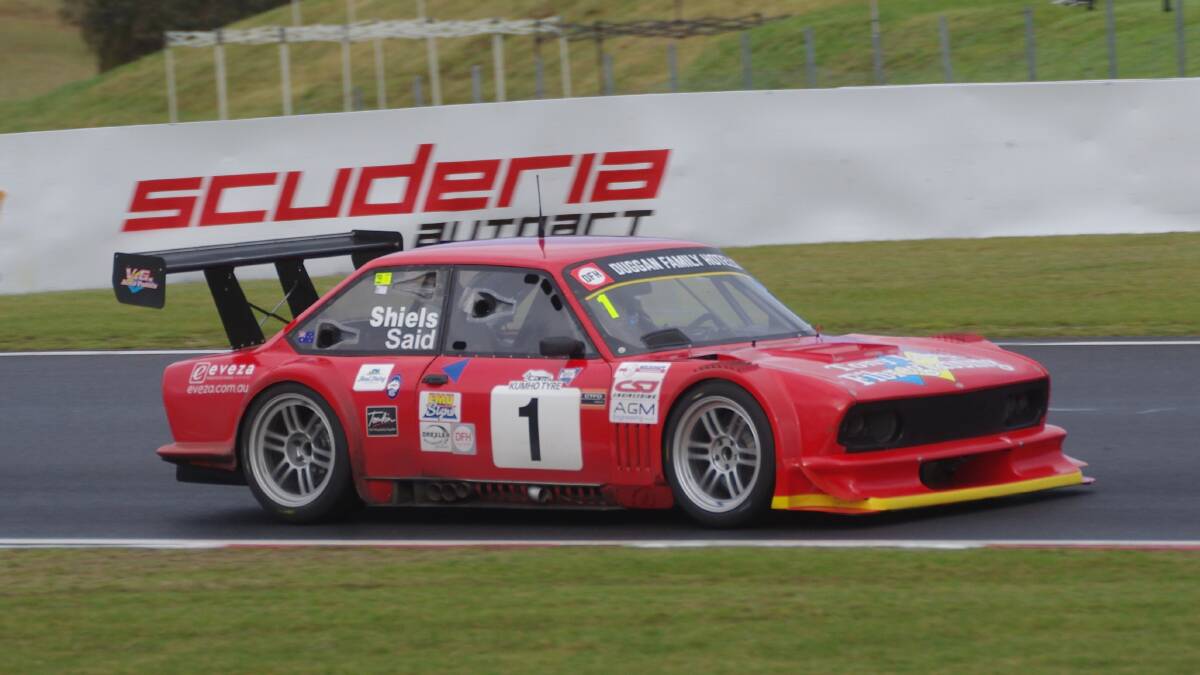 MIXED FORTUNES: Brad Shiels did the fastest lap of the Combined Sedans category at Mount Panorama, but missed out on a podium. Photo: WARREN HAWKLESS